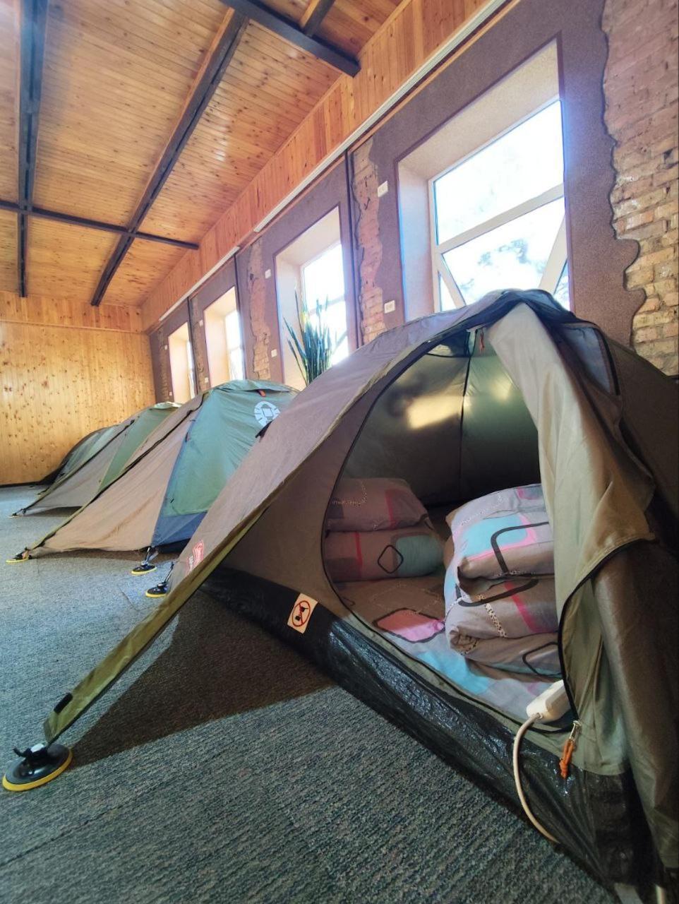 Urban Monkey Tent Hostel & Bar Karakol Exterior photo